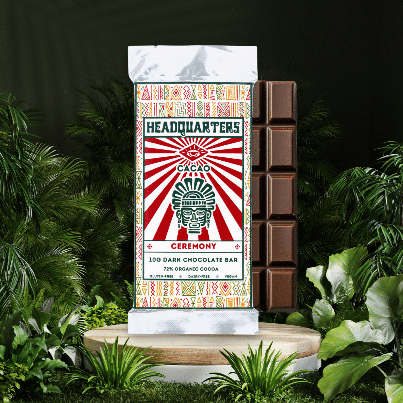 Ceremony 10g Magic  Mushroom Chocolate Bar