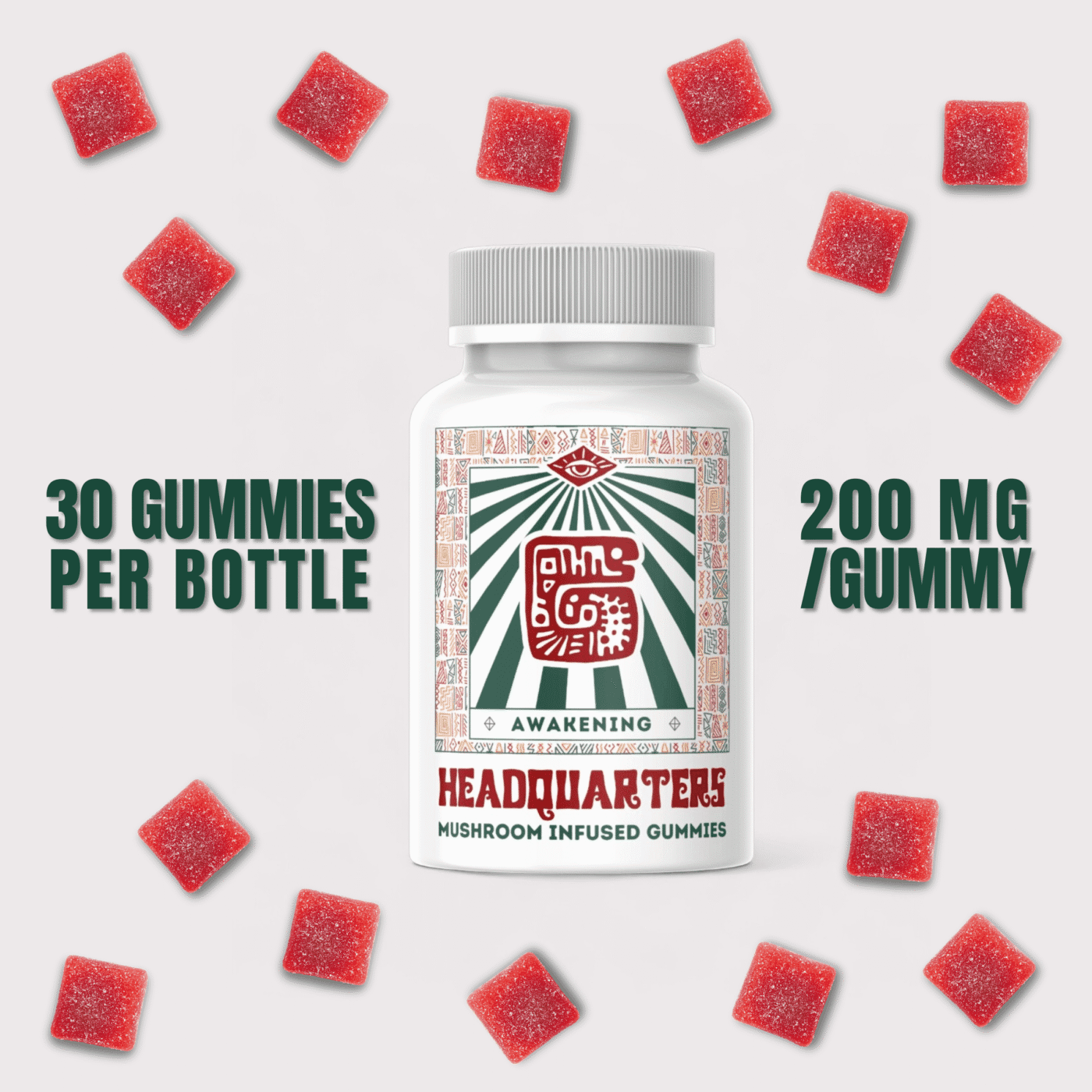Awakening Magic Mushroom Infused Gummies 30 Pack - Image 2